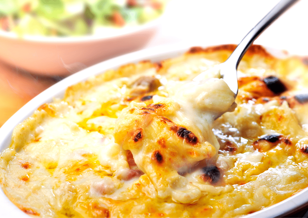 plats gratiné